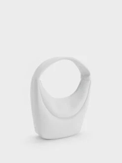 Elongated Curved Hobo Bag -Charles & Keith 2023 L6 CK2 40782234 03 3