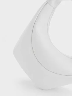 Elongated Curved Hobo Bag -Charles & Keith 2023 L6 CK2 40782234 03 5