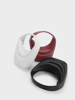 Elongated Curved Hobo Bag -Charles & Keith 2023 L6 CK2 40782234 03 7