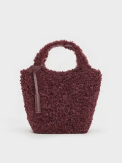 Arlys Furry Tote Bag