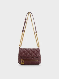 Mini Swing Quilted Chain-Handle Bag