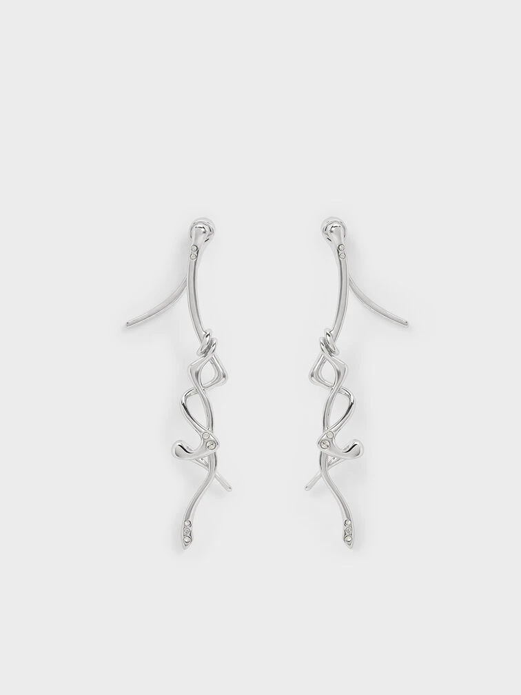 Allegro Sculptural Drop Earrings 1 Allegro Sculptural Drop Earrings
