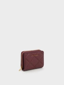 Anwen Quilted Zip-Around Wallet -Charles & Keith 2023 L6 CK6 10701345 73 3