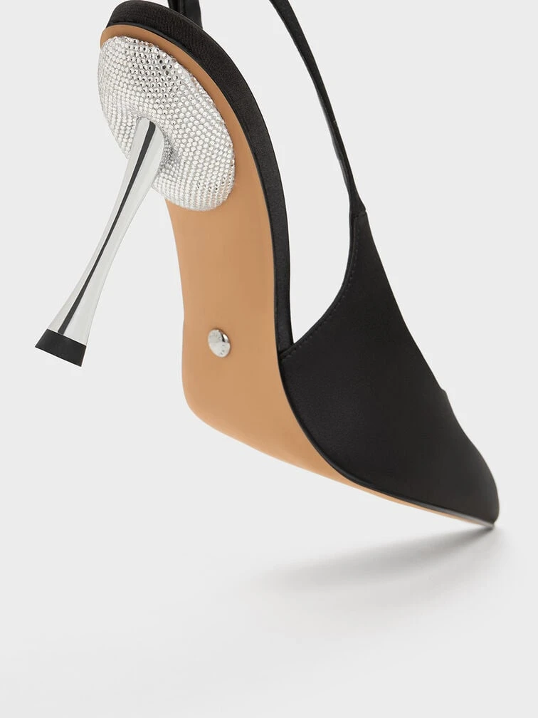 Demi Recycled Polyester Slingback Pumps 5 Demi Recycled Polyester Slingback Pumps - Image 5