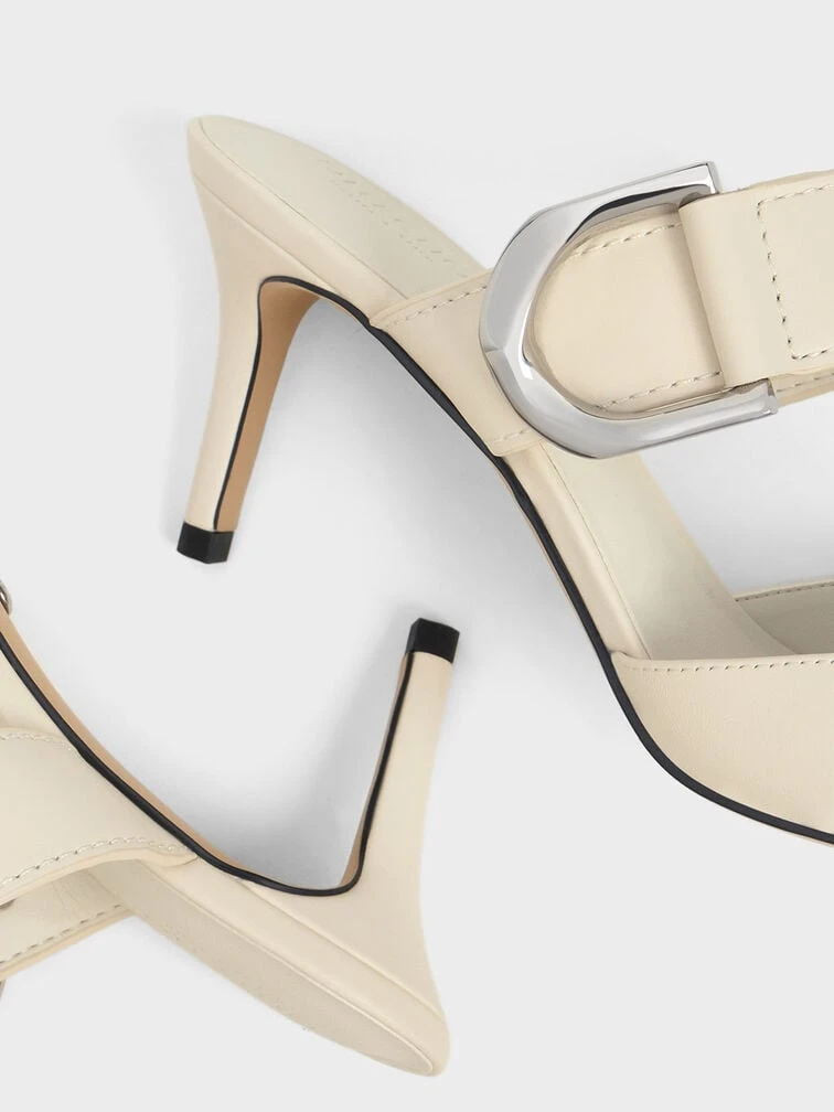 Gabine Leather Mule Pumps 3 Gabine Leather Mule Pumps - Image 3