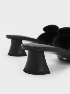 Gabine Leather Block Heel Mules -Charles & Keith 2023 L6 SL1 61720048 01 5