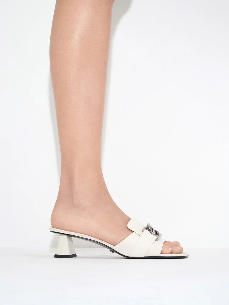 Gabine Leather Heeled Mules 2 Gabine Leather Heeled Mules - Image 2