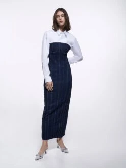 Bow Crystal-Embellished Leather Slingback Pumps 10 Bow Crystal-Embellished Leather Slingback Pumps -Charles & Keith 2023 L6 SL1 61720049 49 4