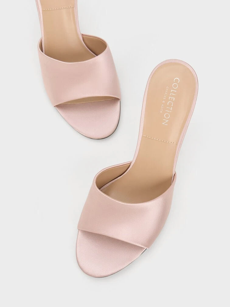 Demi Recycled Polyester Metallic Heel Mules 7 Demi Recycled Polyester Metallic Heel Mules - Image 7