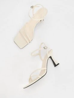 Strappy Trapeze Heel Sandals 9 Strappy Trapeze Heel Sandals -Charles & Keith 2023 L7 CK1 60190327 41 8
