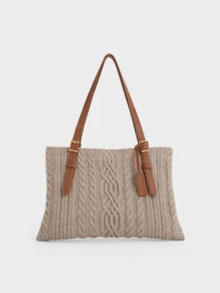 Apolline Textured Tote Bag