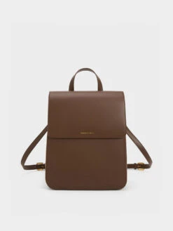 Front Flap Structured Backpack
