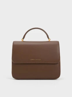 Charles & Keith 27 Front Flap Top Handle Bag
