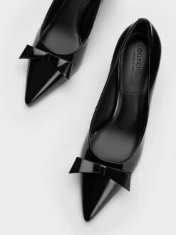 Leather Pointed-Toe Heels -Charles & Keith 2023 L7 SL1 60280449 J6 5
